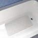 Croydex Anti-Bacterial White Bath Mat 740 x 340mm - AG181422 profile small image view 7 