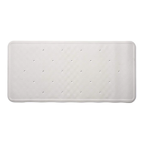 Croydex Anti-Bacterial White Bath Mat 740 x 340mm - AG181422