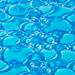 Croydex Bubbles PVC Shower Mat - 530 x 530mm - Blue - AH220824 profile small image view 3 
