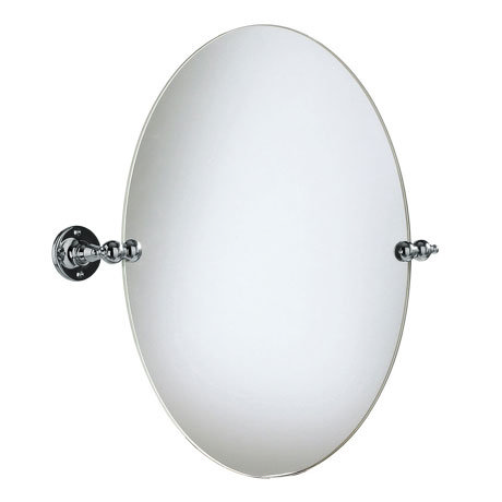 Heritage Oval Swivel Mirror Chrome Available At Victorian Plumbing Heritage Oval Swivel Mirror Chrome, Swivel Vanity Mirror Chrome