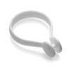 Croydex White Button Shower Curtain Rings - AK142222 profile small image view 1 