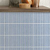 Alassio Light Blue Gloss Wall Tiles - 75 x 300mm Small Image