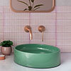 Alassio Pink Gloss Wall Tiles - 75 x 300mm Small Image