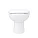 Alaska Combined Two-In-One Wash Basin & Toilet (500mm wide x 300mm) profile small image view 5 