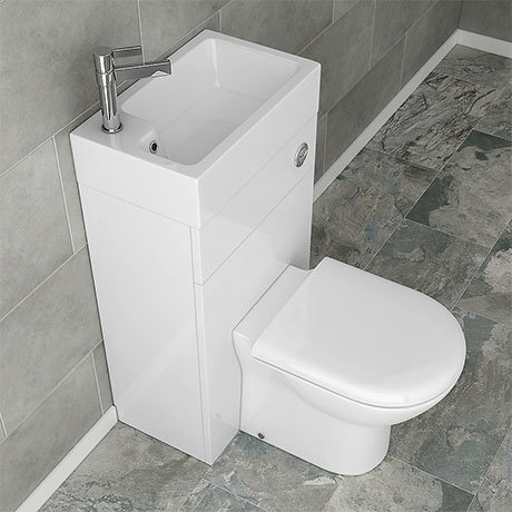 Alaska Combined Two-In-One Wash Basin & Toilet | Victorian Plumbing