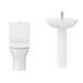 Alps 4-Piece Modern Bathroom Suite profile small image view 5 