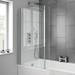 Alps Modern Shower Bath Suite profile small image view 5 
