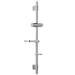 Croydex Flexi-Fit Bath Shower Riser Rail - Chrome - AM158241 profile small image view 3 