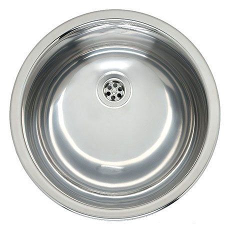 Reginox Amazone 1.0 Bowl Stainless Steel Inset/Undermount Kitchen Sink (No Overflow)