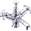 Burlington Anglesey Basin Mixer Tap with Ceramic Indice & Click Clack Waste - AN6 profile small image view 1 