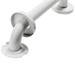 Croydex 300mm Stainless Steel White Straight Grab Bar - AP501022 profile small image view 2 