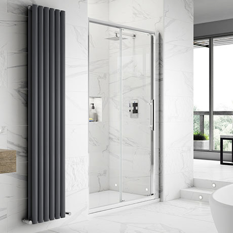 Hudson Reed Apex Sliding Shower Door Only - Various Size Options