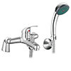 Apollo Bath Shower Mixer with Shower Kit - Chrome profile small image view 1 