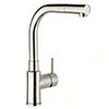 JTP Apco Stainless Steel Single Lever Kitchen Sink Mixer with Pull Out Spray profile small image view 1 