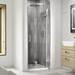 Pacific Hinged Shower Door - Various Sizes profile small image view 2 