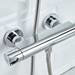 Bristan Artisan Thermostatic Surface Mounted Bar Shower Valve with Adjustable Riser profile small image view 7 