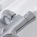 Bristan - Artisan Thermostatic Pillar Bath Filler - Chrome profile small image view 4 