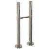 Arcade Freestanding Bath Standpipes with Support Bar - Nickel profile small image view 1 
