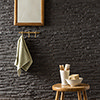 Arenzo Black Stone Effect Split Face Tiles - 170 x 520mm Small Image