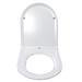 Arezzo BTW Close Coupled Toilet + Slim Soft Close Seat profile small image view 3 