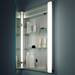 Roper Rhodes Illusion Recessible Illuminated Mirror Cabinet - AS241 profile small image view 6 