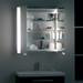 Roper Rhodes Summit Illuminated Mirror Cabinet - Aluminium - AS615ALIL profile small image view 3 