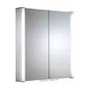 Roper Rhodes Summit Illuminated Mirror Cabinet - Aluminium - AS615ALIL profile small image view 1 