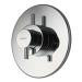 Aqualisa - Aspire DL Concealed Thermostatic Shower Valve with Wall Mounted Fixed Head - ASP001CF profile small image view 2 