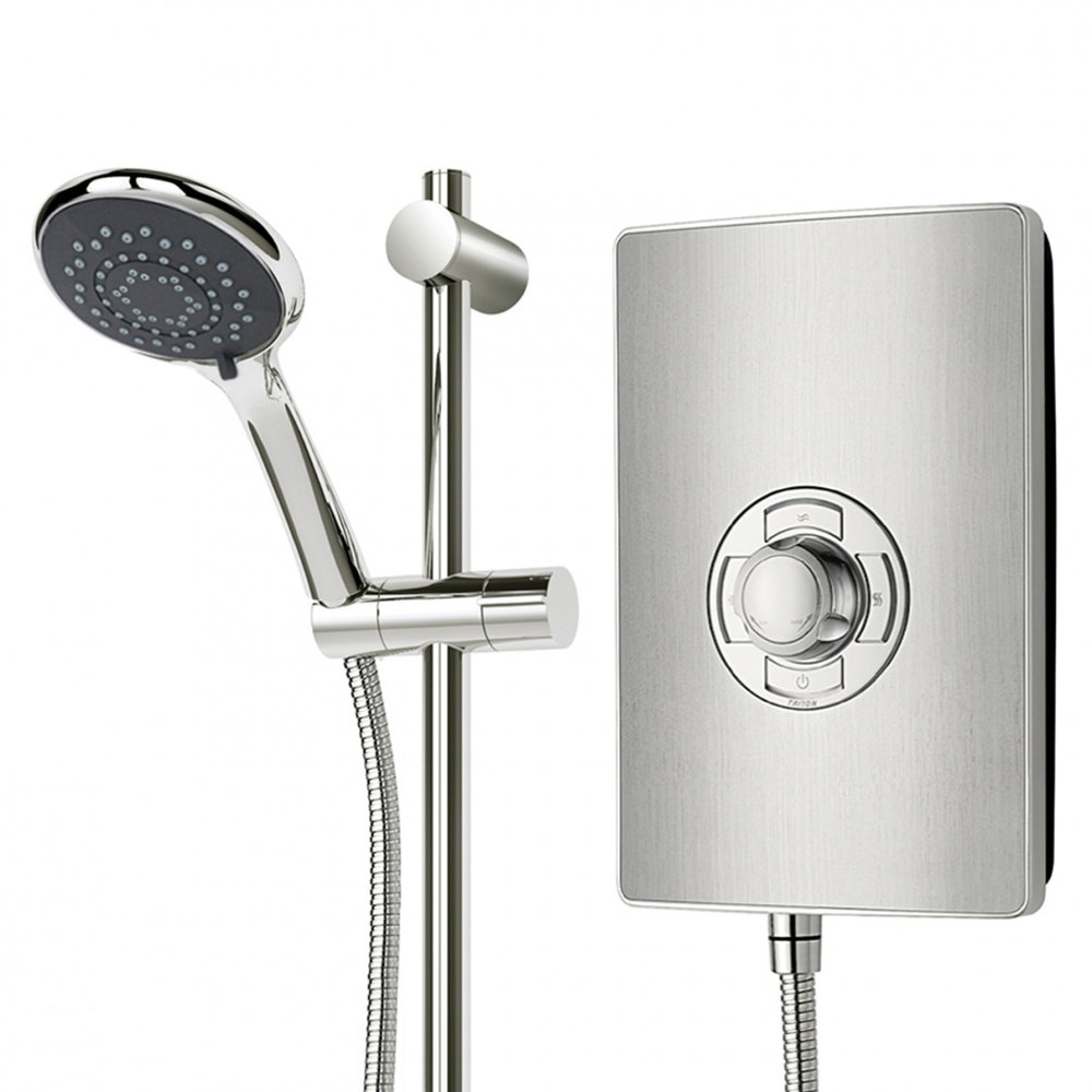 Triton Aspirante 8.5 Kw Electric Shower - ASP08BRSTL
