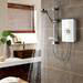 Triton - Aspirante 9.5kw Electric Shower - White Gloss - ASP09GSWHT profile small image view 4 
