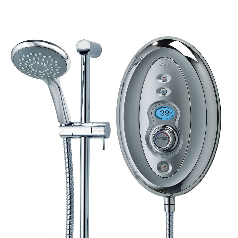 Triton Aspirante Topaz 10.5 kw Electric Shower ASP1I41SI at Victorian