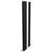 Metro Vertical Radiator with Mirror - Anthracite - Double Panel (H1800 x W500mm) profile small image view 5 