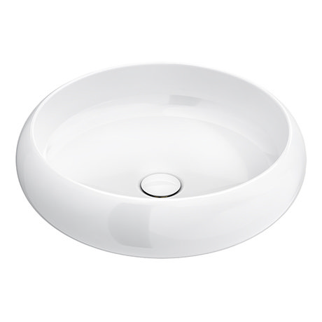 Arezzo Round Counter Top Basin (420mm Diameter - Gloss White)