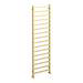 Arezzo Cube Brushed Brass 1600 x 500 Heated Towel Rail profile small image view 2 