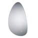 Arezzo 550 x 800mm Teardrop LED Backlit Bathroom Mirror with Anti-Fog profile small image view 3 