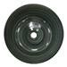 Arezzo Round Brushed Dark Green Counter Top Basin 0TH - 358mm Diameter profile small image view 2 