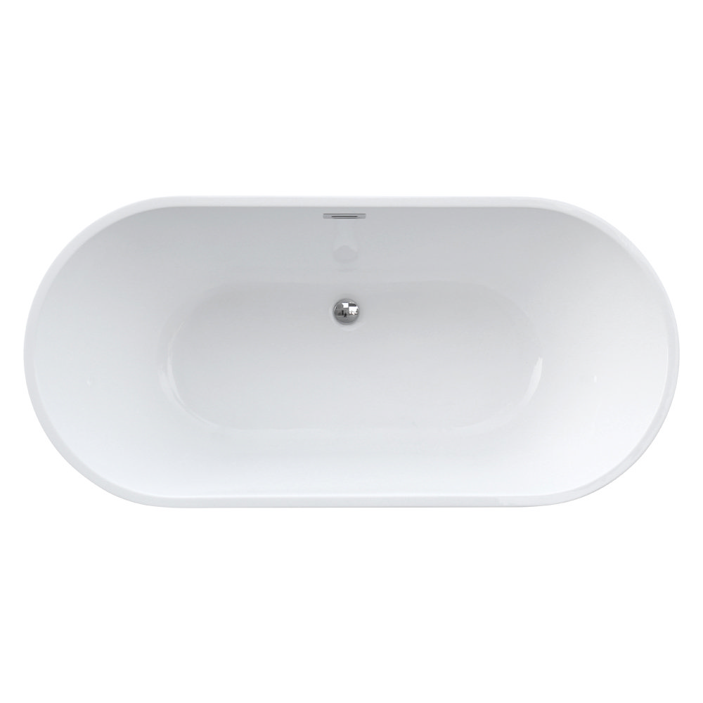 Arezzo 1700 x 700 Double Ended Freestanding Bath Victorian Plumbing UK