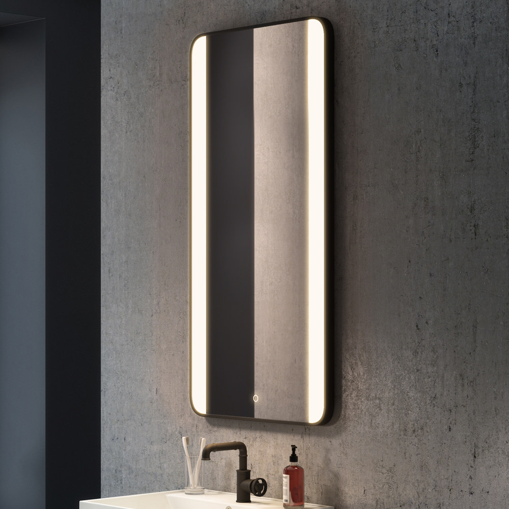 Anti Fog Bathroom Mirror, Long Wall Mirror With Lights