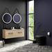 Arezzo Matt Black Rimless Wall Hung Toilet incl. Soft Close Seat profile small image view 6 