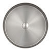 Arezzo Brushed Nickel 360mm Round Stainless Steel Counter Top Basin + Waste profile small image view 1 