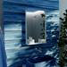 Arezzo Matt White 500 x 750mm Mirror with Shelf profile small image view 2 