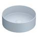 Arezzo 600 Grey Wall Hung Unit with Blue Round Counter Top Basin + Toilet Pack profile small image view 4 