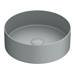 Arezzo 600 Grey Wall Hung Unit with Grey Round Counter Top Basin + Toilet Pack profile small image view 4 