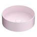 Arezzo 600 Grey Wall Hung Unit with Pink Round Counter Top Basin + Toilet Pack profile small image view 4 