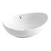 Arezzo Stone Resin Floating Basin Shelf inc. Oval Basin - 600mm Wide profile small image view 3 