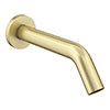 Arezzo Brushed Brass Infrared Sensor Wall Mounted Mixer Tap profile small image view 1 