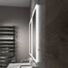 Arezzo 500 x 390mm Ultra Slim LED Illuminated Bathroom Mirror with Anti-Fog profile small image view 3 