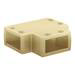 Arezzo 1400 x 900 Brushed Brass Wet Room (inc. Screen, Side Panel + Tray) profile small image view 3 