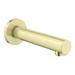Arezzo Brushed Brass Round Concealed Twin Valve with Diverter, Bath Spout + Shower Handset profile small image view 3 