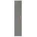 Arezzo Matt Grey Wall Hung Tall Storage Cabinet with Rose Gold Handle profile small image view 2 